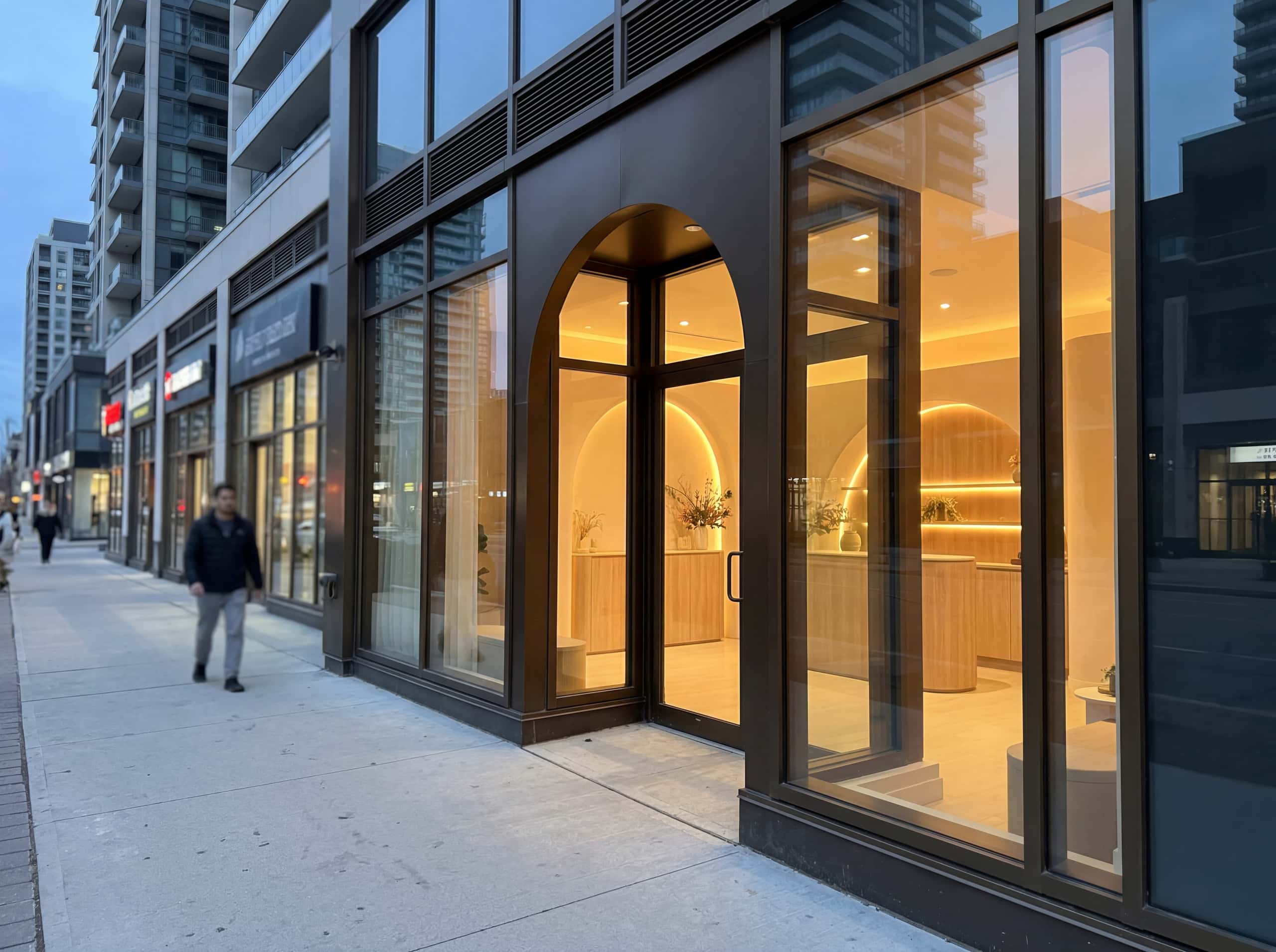 Vellum Ritual House North York exterior at 5075 Yonge St, Toronto